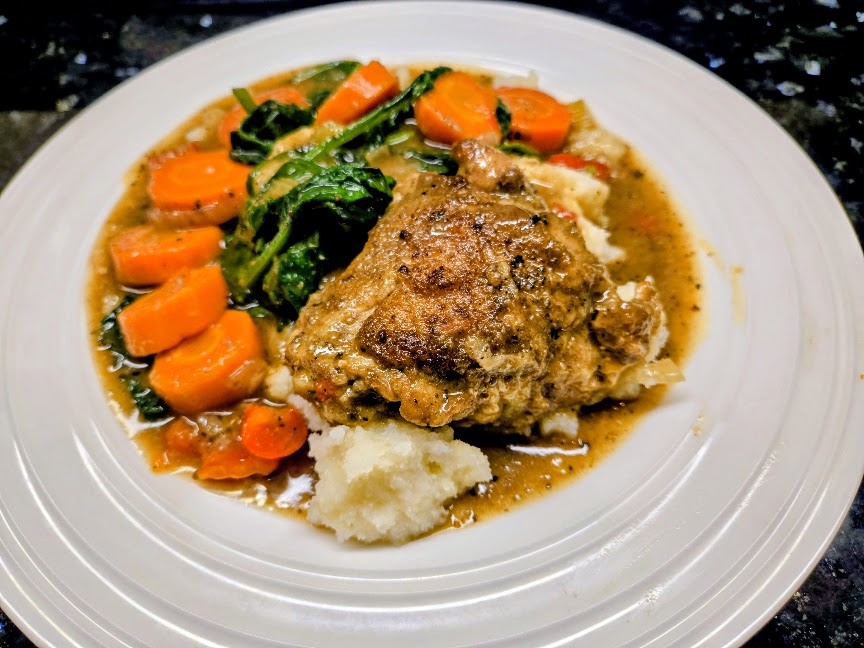 Braised Chicken & Veggies