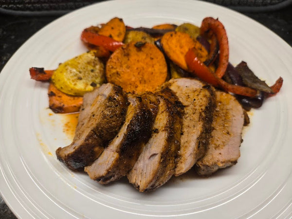 Coffee BBQ Pork Tenderloin
