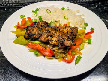 Grilled Spicy Togarashi Marinated Chicken