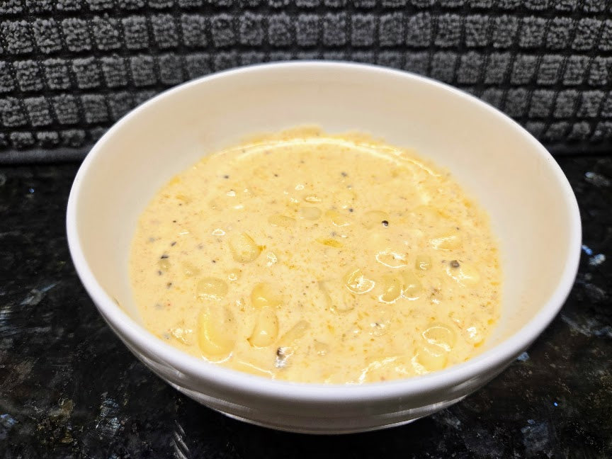 Simple Creamy, Cheesy Sauteed Corn Side Dish