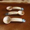Wild Olive Wood Round Spoons