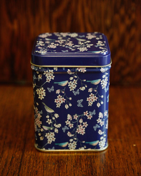 Tin - Flowers & Birds Square